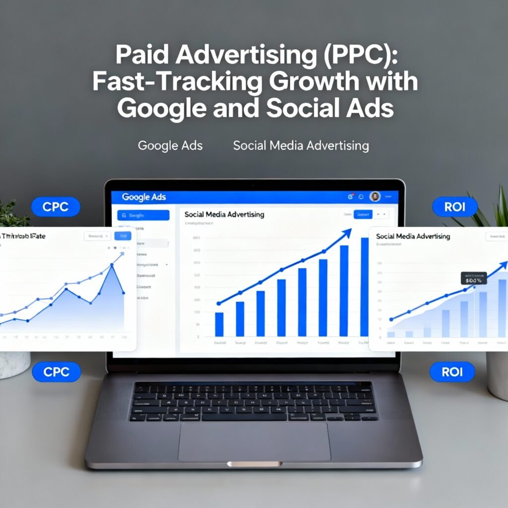 Paid Advertising (PPC) Fast-Tracking Growth with Google and Social Ads