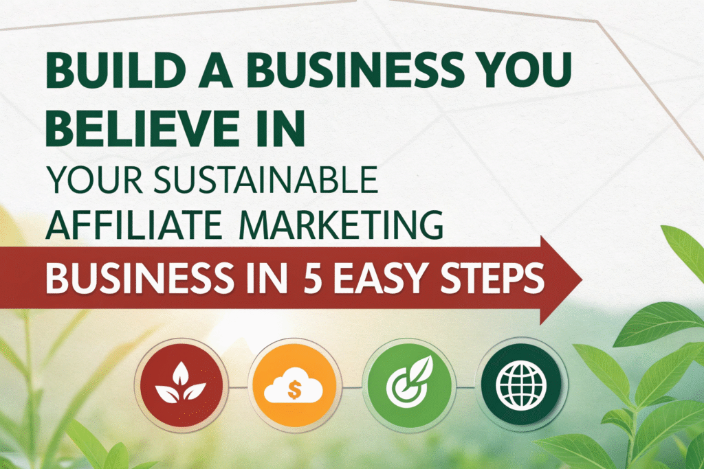 Build a Business You Believe In: Your Sustainable Affiliate Marketing Business in 5 Easy Steps