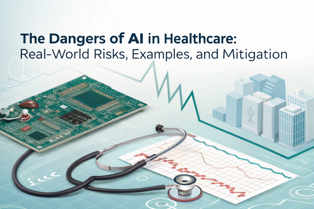 The Dangers of AI in Healthcare: Real-World Risks, Examples, and Mitigation