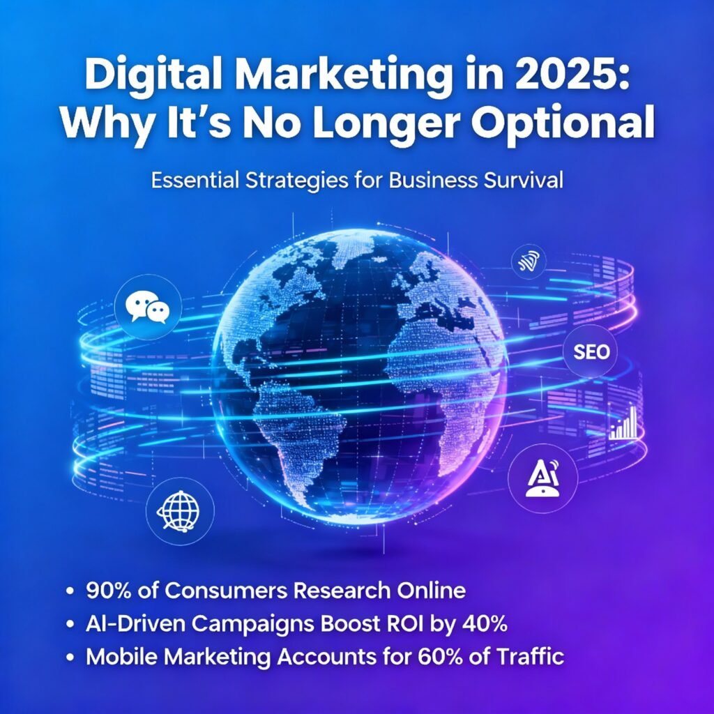 Digital Marketing in 2025: Why It’s No Longer Optional