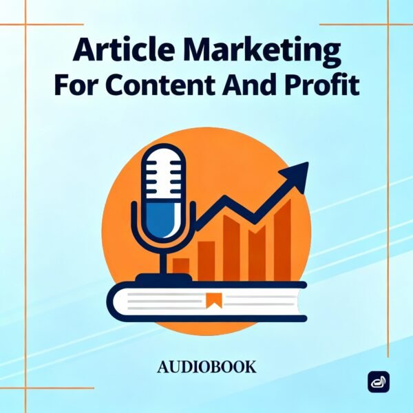 Article Marketing For Content And Profit Audiobook – learn strategies to create, publish, and monetize content for online business growth and passive income.