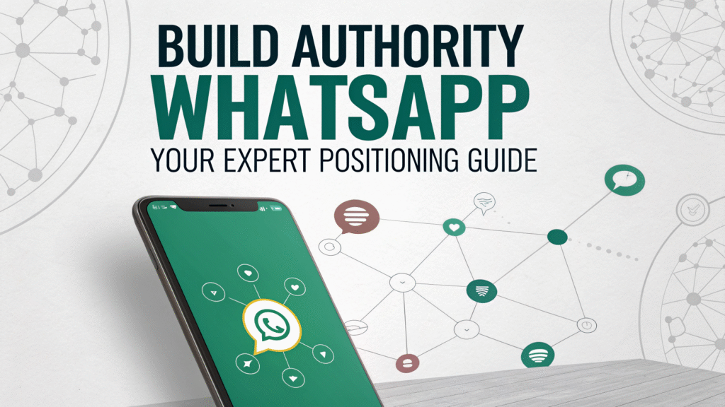 Build Authority WhatsApp: Your Expert Positioning Guide